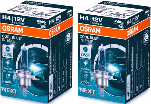 2st osram cool - h4, intense