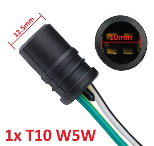 W5w t10 fassung gummi - t10,